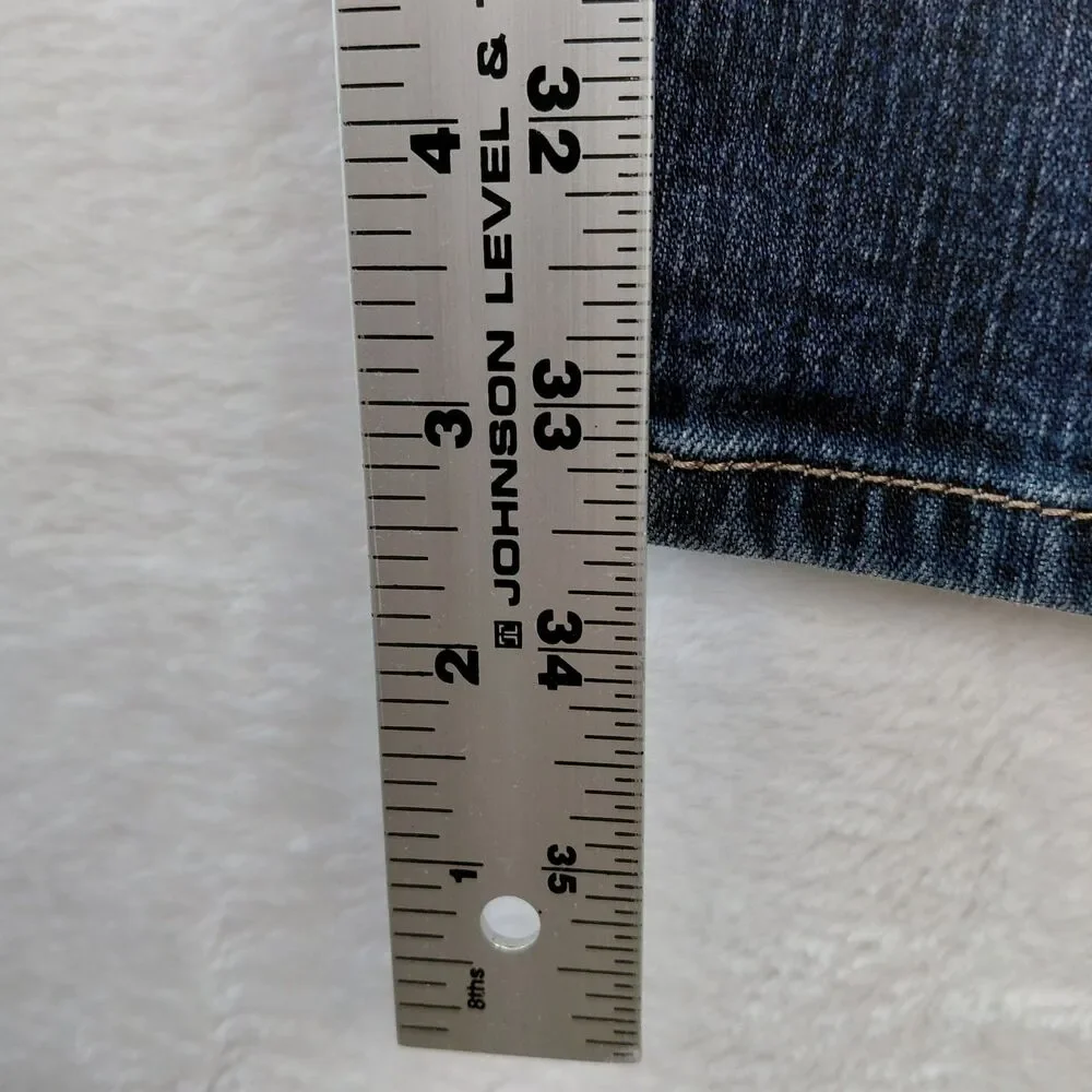 34 Heritage Charisma Jeans Men Size 42x34 Blue Comfort Rise Classic Straight Leg